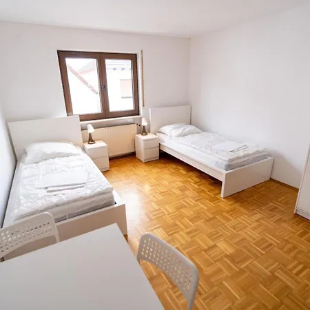 Bookandstay24 3 Zimmerwohnung Balkon Rhein Neckar Appartement Lampertheim