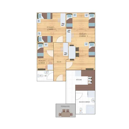 Bookandstay24 3 Zimmerwohnung Balkon Rhein Neckar Appartement